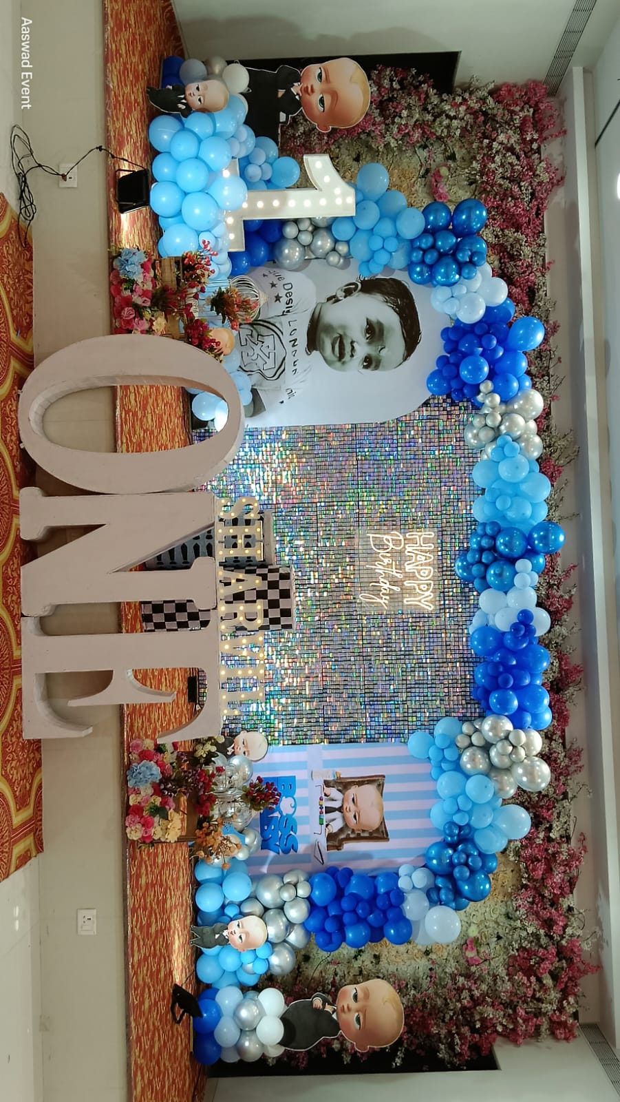 Kids Birthday Backdrop